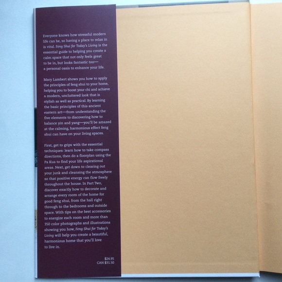 Feng Shui for Today’s Living Hardback Book - Picture 2 of 3